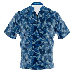 KR Strikeforce Marvel Captain America Camo Bowling Jersey