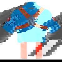 KR Strikeforce Marvel Captain America Costume Bowling Jersey BACK Image