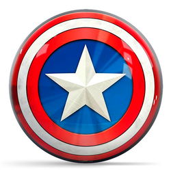 KR Strikeforce Marvel Captain America Icon Bowling Balls