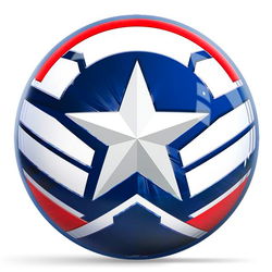 KR Strikeforce Marvel Captain America Sam Wilson Icon Bowling Balls