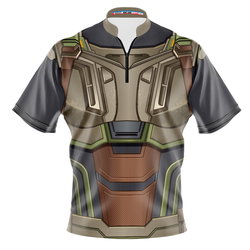 KR Strikeforce Marvel Falcon Costume Bowling Jersey
