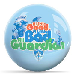 KR Strikeforce Marvel Guardians of the Galaxy Groot and Rocket Bowling Balls