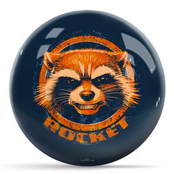 KR Strikeforce Marvel Guardians of the Galaxy Rocket Bowling Balls