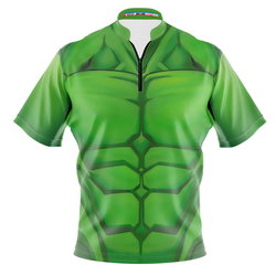 KR Strikeforce Marvel Hulk Costume Bowling Jersey