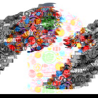 KR Strikeforce Marvel Icons Bowling Jersey BACK Image