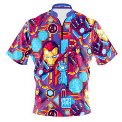 KR Strikeforce Marvel Iron Man Bowling Jersey