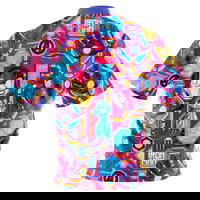 KR Strikeforce Marvel Iron Man Bowling Jersey BACK Image