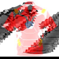 KR Strikeforce Marvel Iron Man Costume Bowling Jersey MAIN Image