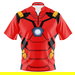 Review the KR Strikeforce Marvel Iron Man Costume Bowling Jersey