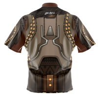 KR Strikeforce Marvel M’Baku Costume Bowling Jersey BACK Image