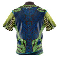 KR Strikeforce Marvel Nakia Costume Bowling Jersey BACK Image