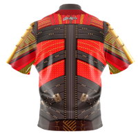 KR Strikeforce Marvel Okoye Costume Bowling Jersey BACK Image