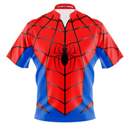 KR Strikeforce Marvel Spider-Man Costume Bowling Jersey
