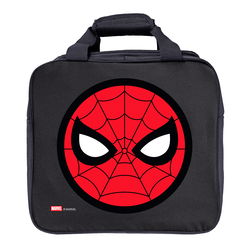 KR Strikeforce Marvel Spider Man Mask Single Tote Black Bowling Bags