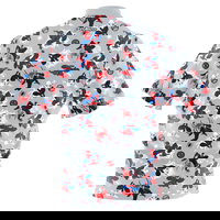 KR Strikeforce Marvel Spider-Man Pattern Bowling Jersey BACK Image