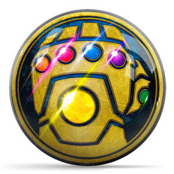 KR Strikeforce Marvel Thanos Icon Bowling Balls