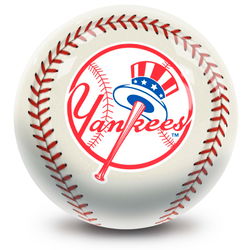 KR Strikeforce MLB Ball New York Yankees Bowling Balls