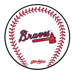 KR Strikeforce MLB Round Shammy Atlanta Braves