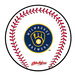 Review the KR Strikeforce MLB Round Shammy Milwaukee Brewers