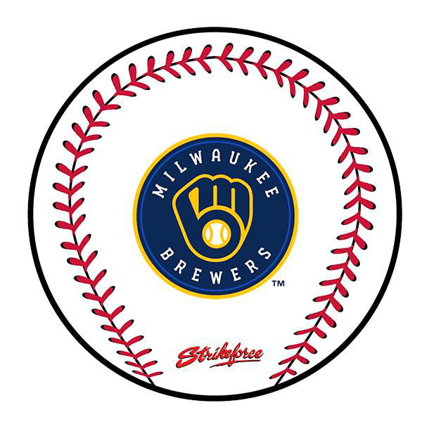 KR Strikeforce MLB Round Shammy Milwaukee Brewers