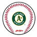 Review the KR Strikeforce MLB Round Shammy Oakland Athletics OLD