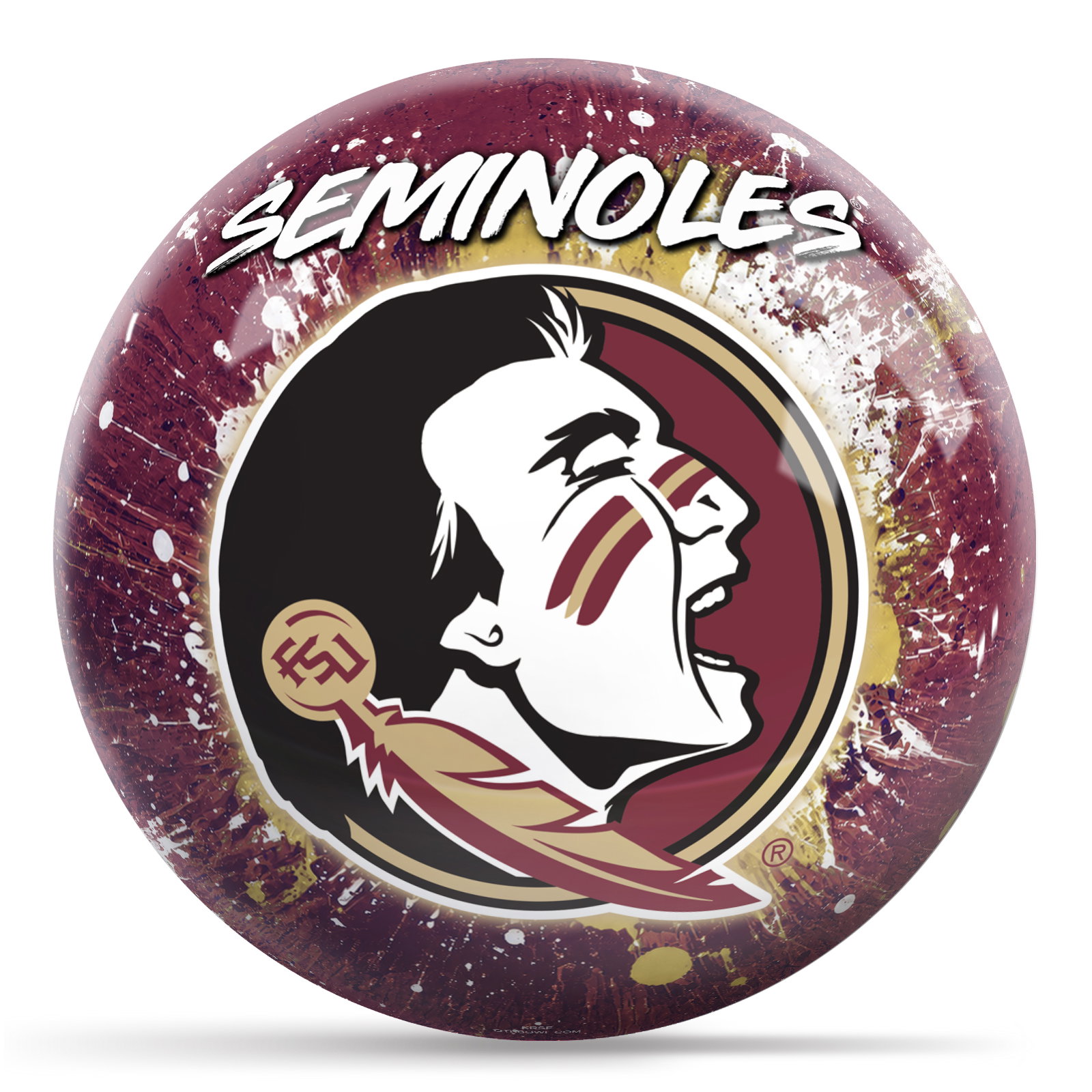 KR Strikeforce NCAA Paint Splash Florida State