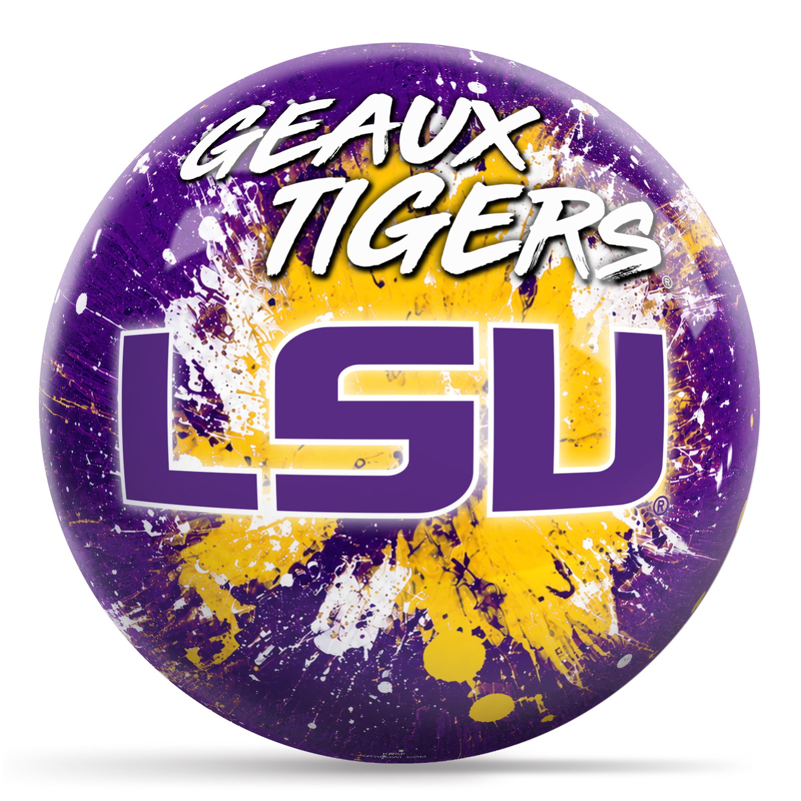 KR Strikeforce NCAA Paint Splash LSU