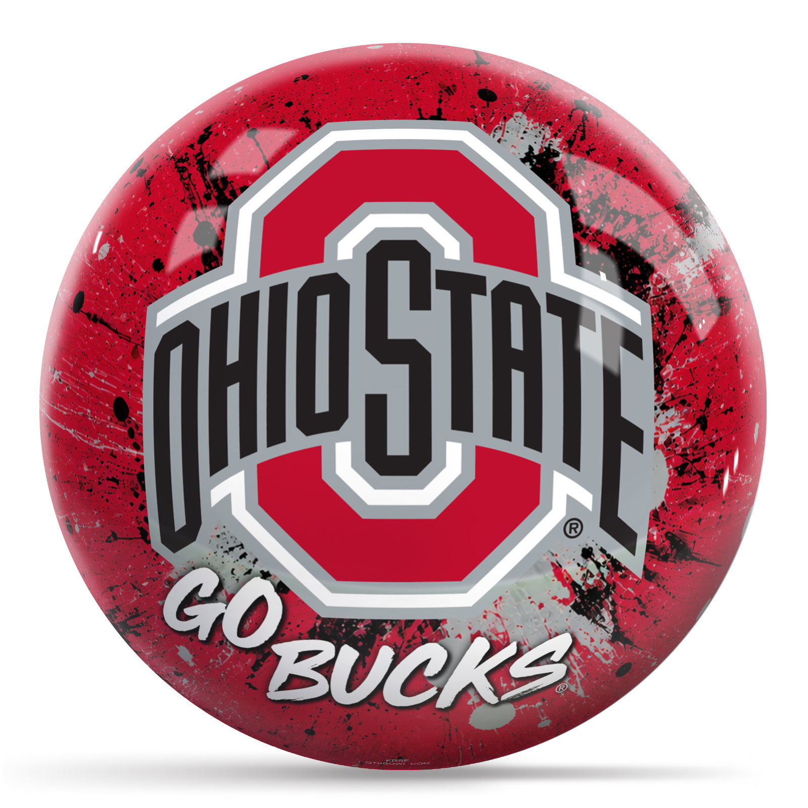 KR Strikeforce NCAA Paint Splash Ohio State