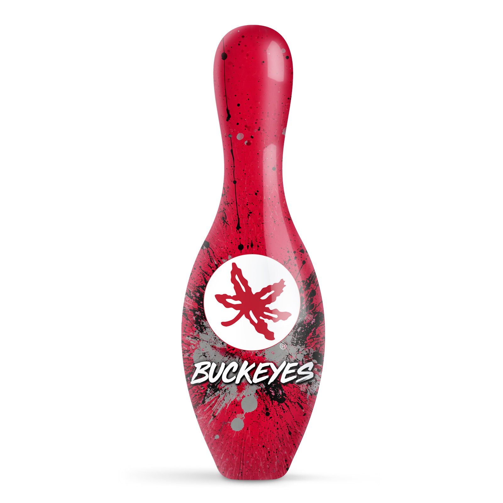 KR Strikeforce NCAA Paint Splash Ohio State Pin