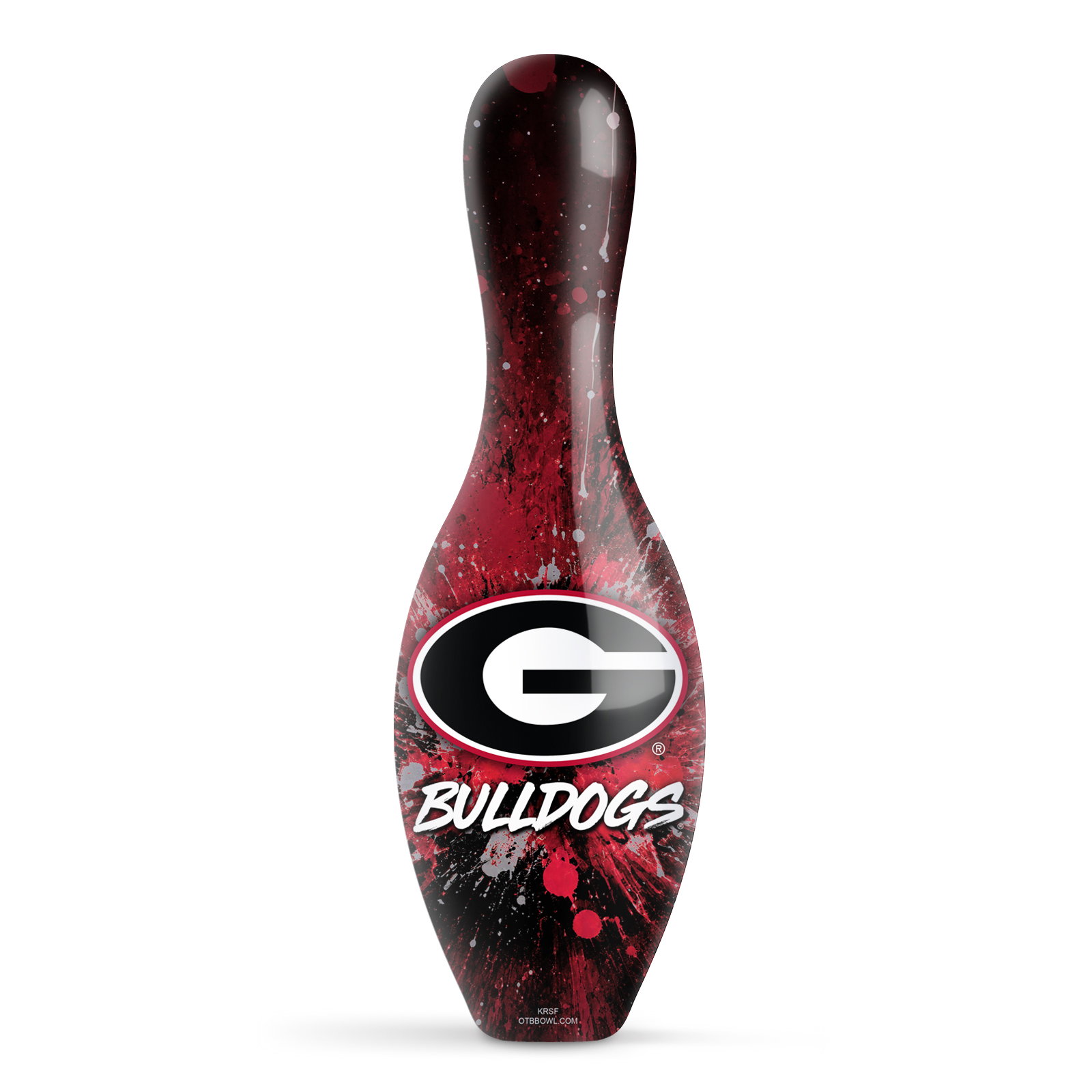 KR Strikeforce NCAA Paint Splash University of Georgia Pin