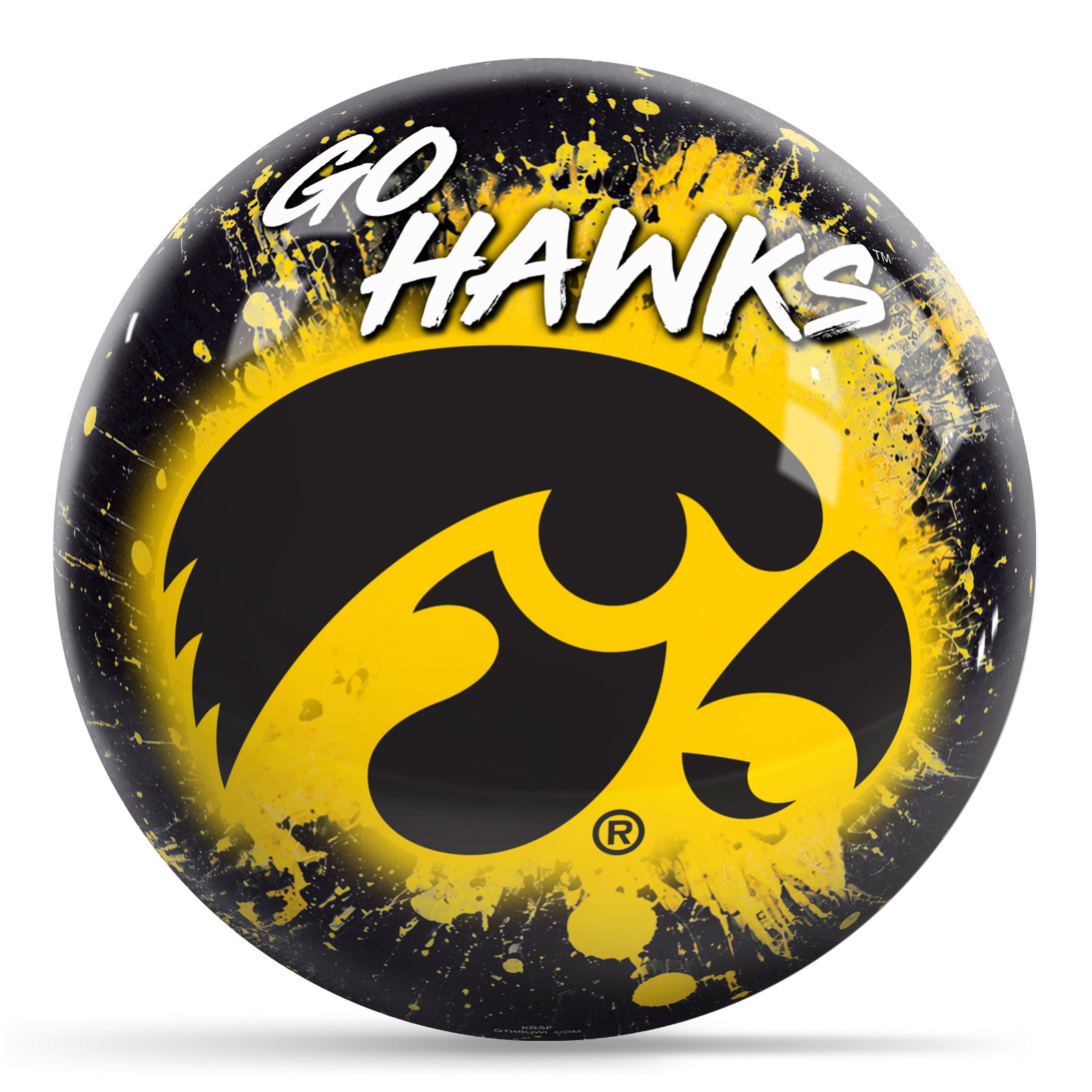 KR Strikeforce NCAA Paint Splash University of Iowa