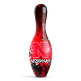 Latest OnTheBallBowling Gear: KR Strikeforce NCAA Paint Splash University of Nebraska Pin