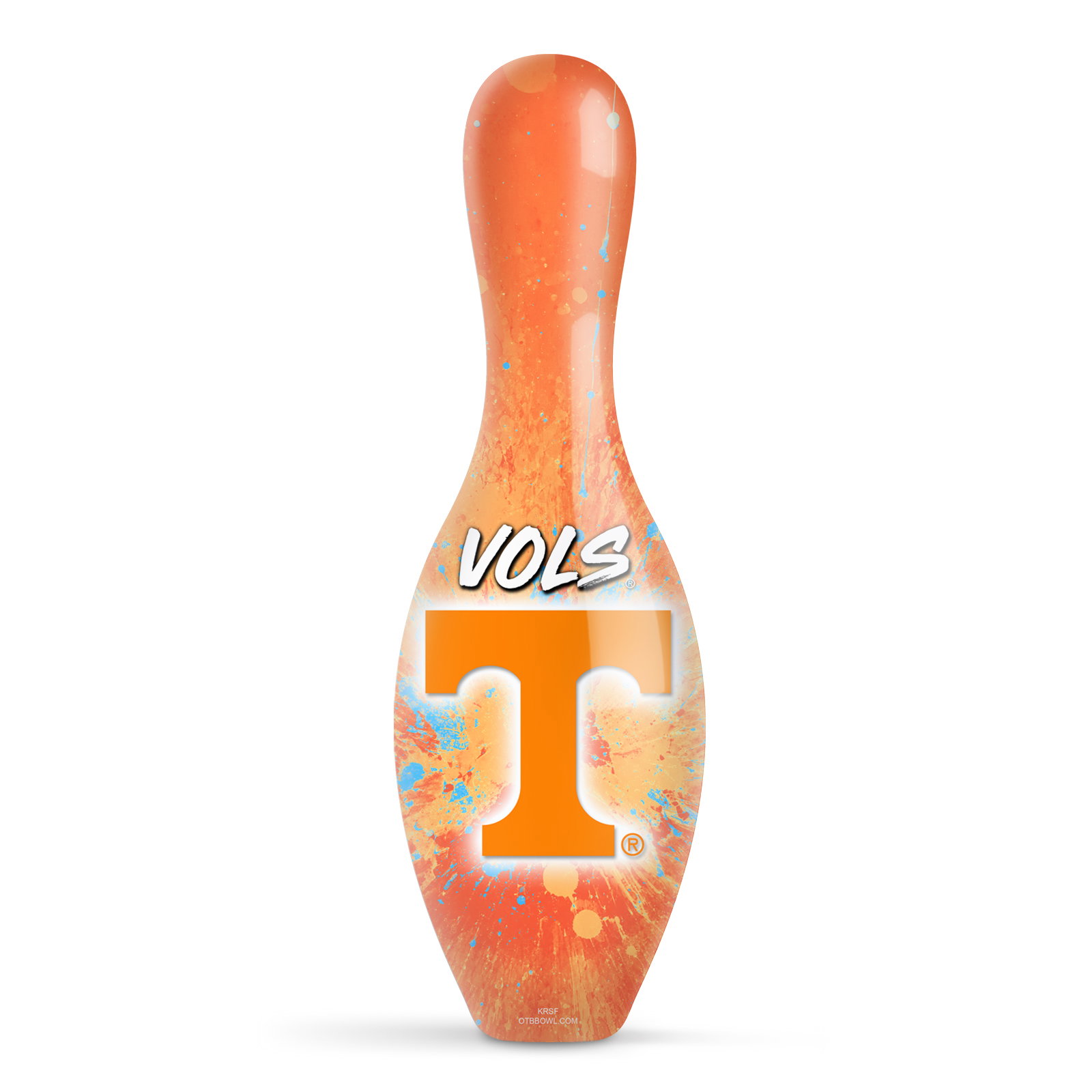 KR Strikeforce NCAA Paint Splash University of Tennessee Pin