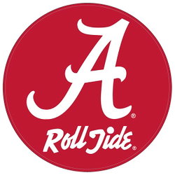 KR Strikeforce NCAA Round Rubber Shammy Alabama Crimson Tide
