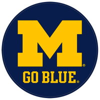 KR Strikeforce NCAA Round Rubber Shammy Michigan Wolverines MAIN Image
