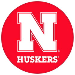 KR Strikeforce NCAA Round Rubber Shammy Nebraska Cornhuskers