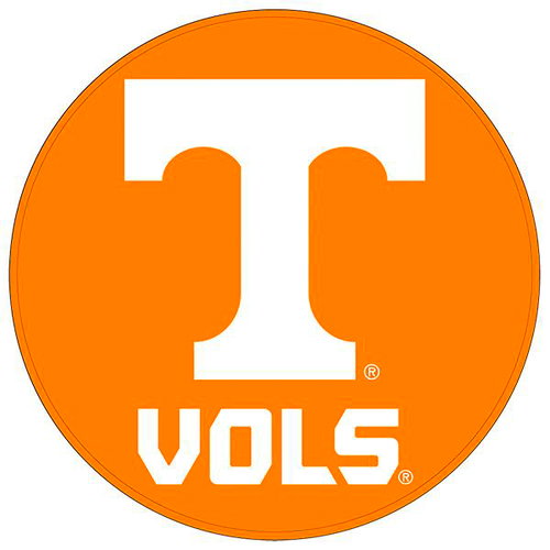 KR Strikeforce NCAA Round Rubber Shammy Tennessee Volunteers Towels & Shammies Bowling Accessories