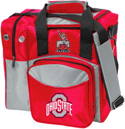 KR Strikeforce NCAA Single Tote Ohio State Buckeyes Bowling Bags