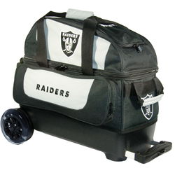 KR Strikeforce NFL Double Roller Raiders Bowling Bags