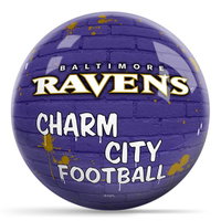 KR Strikeforce NFL Graffiti Baltimore Ravens Ball ALT Image