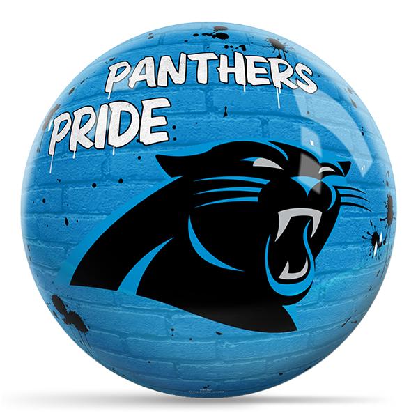 KR Strikeforce NFL Graffiti Carolina Panthers Ball