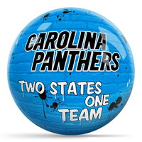 KR Strikeforce NFL Graffiti Carolina Panthers Ball ALT Image