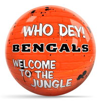 KR Strikeforce NFL Graffiti Cincinnati Bengals Ball ALT Image