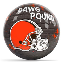 KR Strikeforce NFL Graffiti Cleveland Browns Ball Bowling Balls