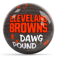 KR Strikeforce NFL Graffiti Cleveland Browns Ball ALT Image