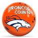 Review the KR Strikeforce NFL Graffiti Denver Broncos Ball
