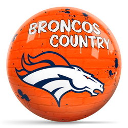 KR Strikeforce NFL Graffiti Denver Broncos Ball Bowling Balls
