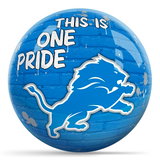 Newest/Latest Balls: KR Strikeforce NFL Graffiti Detroit Lions Ball