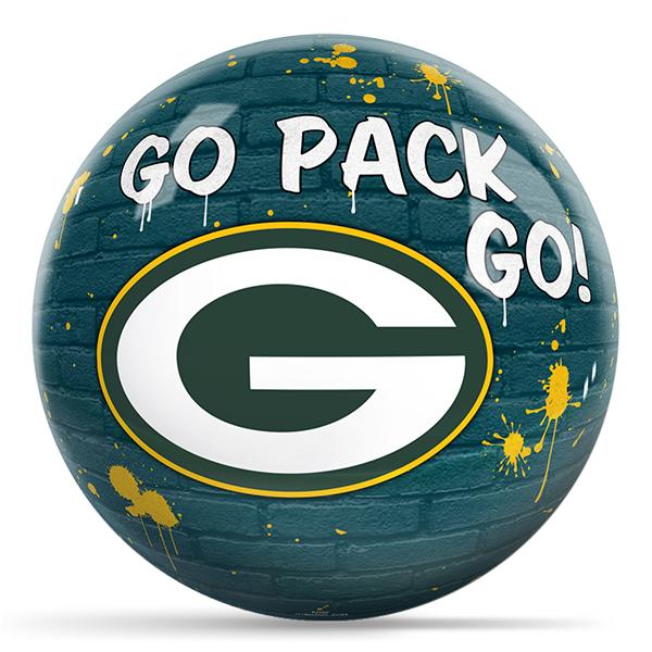 KR Strikeforce NFL Graffiti Green Bay Packers Ball
