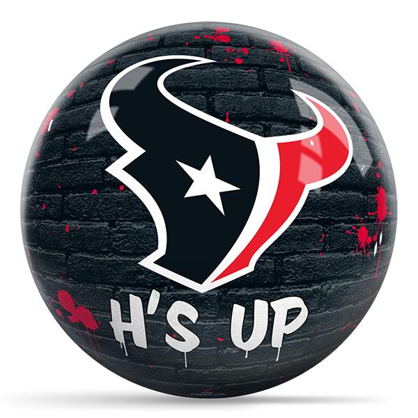 KR Strikeforce NFL Graffiti Houston Texans Ball